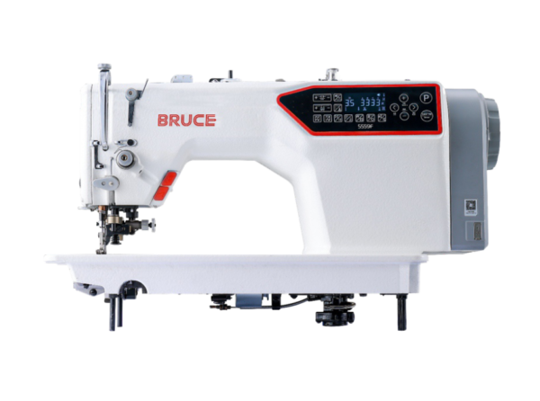 BRUCE BRC-5559F ماكينة درزة تعريش صناعية سيرفو مع سكين جانبي BRUCE BRC-5559F ماكينة درزة تعريش صناعية سيرفو مع سكين جانبي