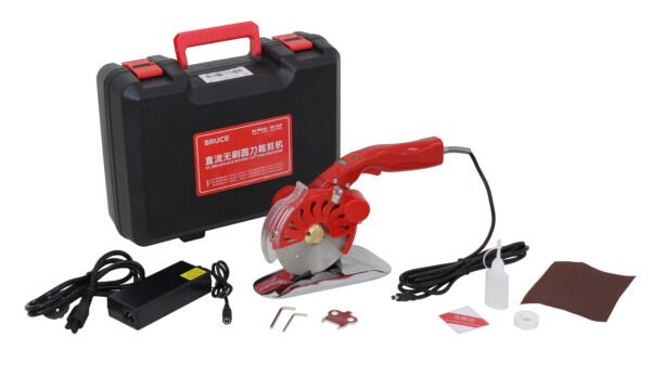 BRUCE BRC-110 مقص كهربائي دائري لقص الأقمشة – Servo Speed Control