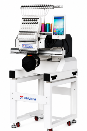 SHUNFA SF1201 ماكينة تطريز صناعية رأس واحد – 12 إبرة