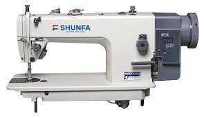 SHUNFA SF202D ماكينة درزة صناعية للخامات الثقيلة – مكوك كبير – Direct Drive