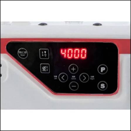 BRUCE BRC-T9270D-12-2PL-Q-(1/4) ماكينة درزة سلسلة صناعية إبرتين مع ساحبين