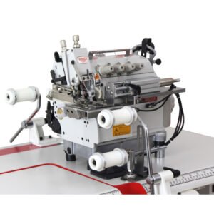 BRUCE BRC-5114TD-M03/333 ماكينة حبكة 4 خيط بيبي سلندر جر مشترك سحب علوي