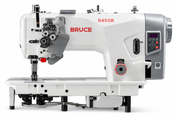 BRUCE BRC-8450B ماكينة درزة صناعية إبرتين فصل ووصل