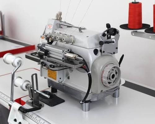 BRUCE BRC-5114TD-M03/333 ماكينة حبكة 4 خيط بيبي سلندر جر مشترك سحب علوي